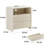 Modern Nightstand With Charging Station-2054413591