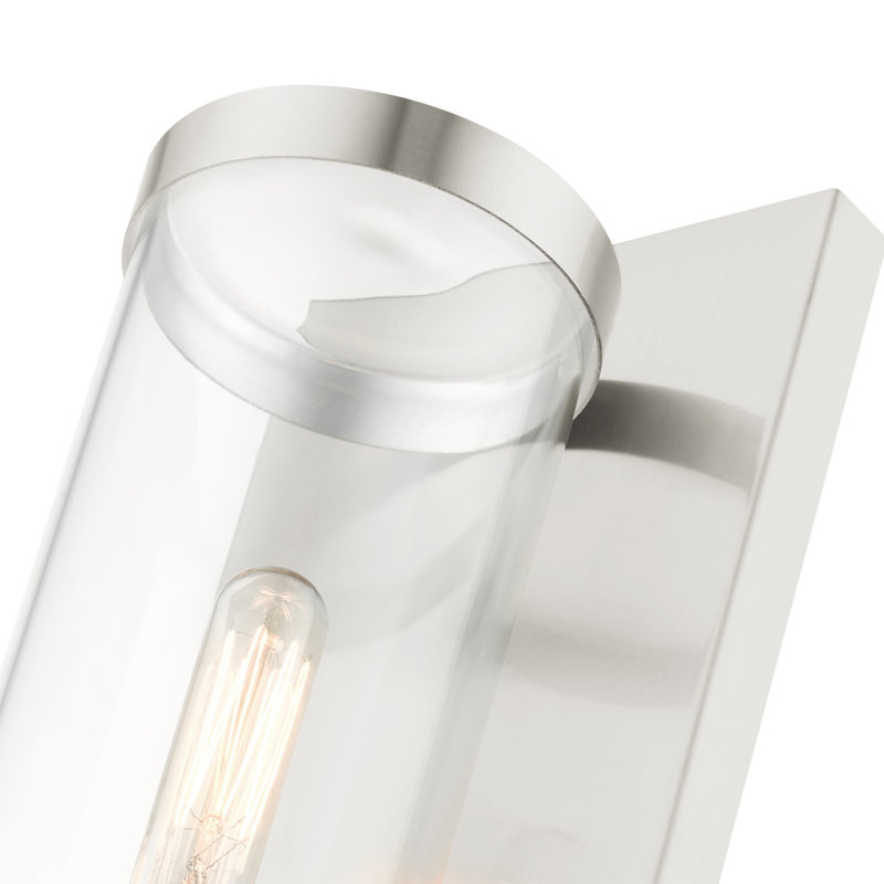 Binghamton Wall Light, Brushed Nickel