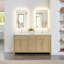 Beckett 66" Freestanding Double Bathroom Vanity with Cultured Marble Top-411161620-473309635-481319807