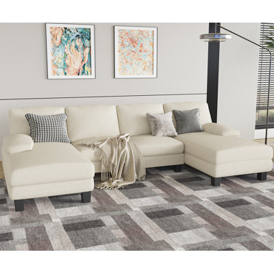 Canapé modulaire rembourré 2 pièces Struckle