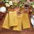 Kapellen Eyelet Punched Border Fabric Napkin-306242853