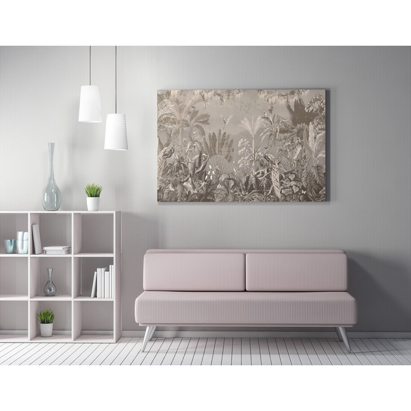 Peinture décorative sur toile