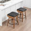 Tabouret pivotant à 360 ° en similicuir Federica-1009843947