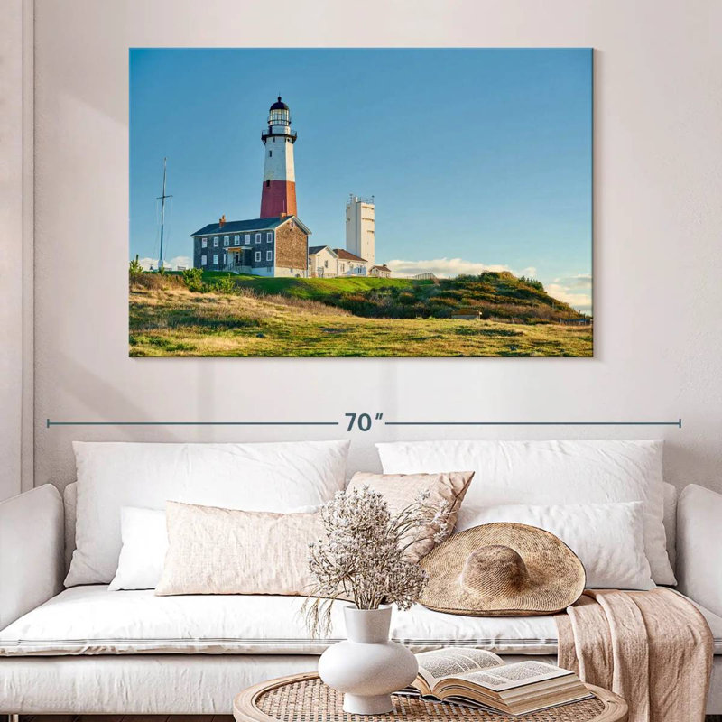 Phare Lilie Montauk, H 34 po x l 51 po