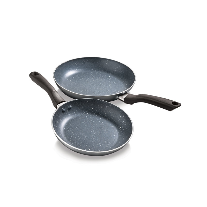 Wrenn Aluminum Non-Stick Frying Pan Set