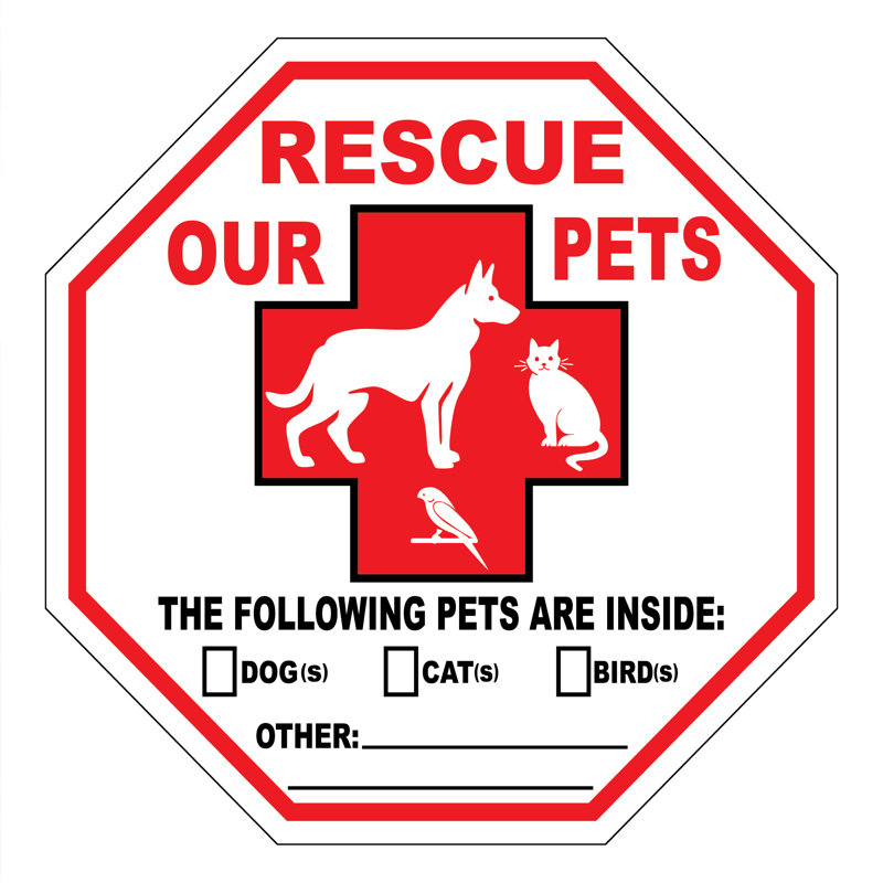 Rescue Our Pets Garden Sign