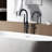 Freestanding Bathtub Faucet With Hand Shower, Matte Black, 6.54 In. Height Specification Long-Lasting