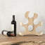 Hays Tabletop Wine Bottle Rack in Brown