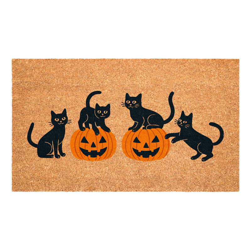 Paillasson Mischief - Halloween, 17 po x 29 po, L 17 po x L 29 po
