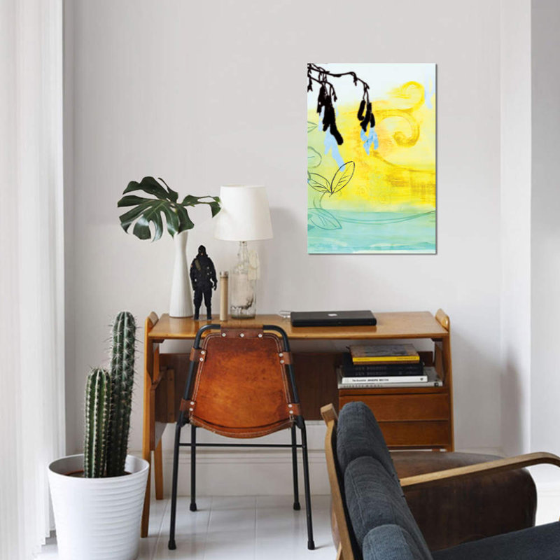 «Pea Pods», reproduction sur toile, H 60 po x l 40po x P 1,5 po, Toile tendue, Pas de tapis