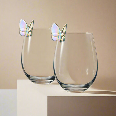 Butterfly Stemless Wine