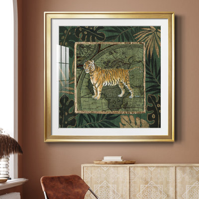«Jungle Tiger», impression encadrée
