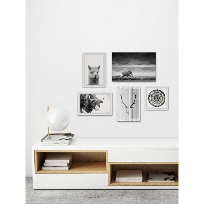 «Boho Souls» Pentaptych de Sarahbella