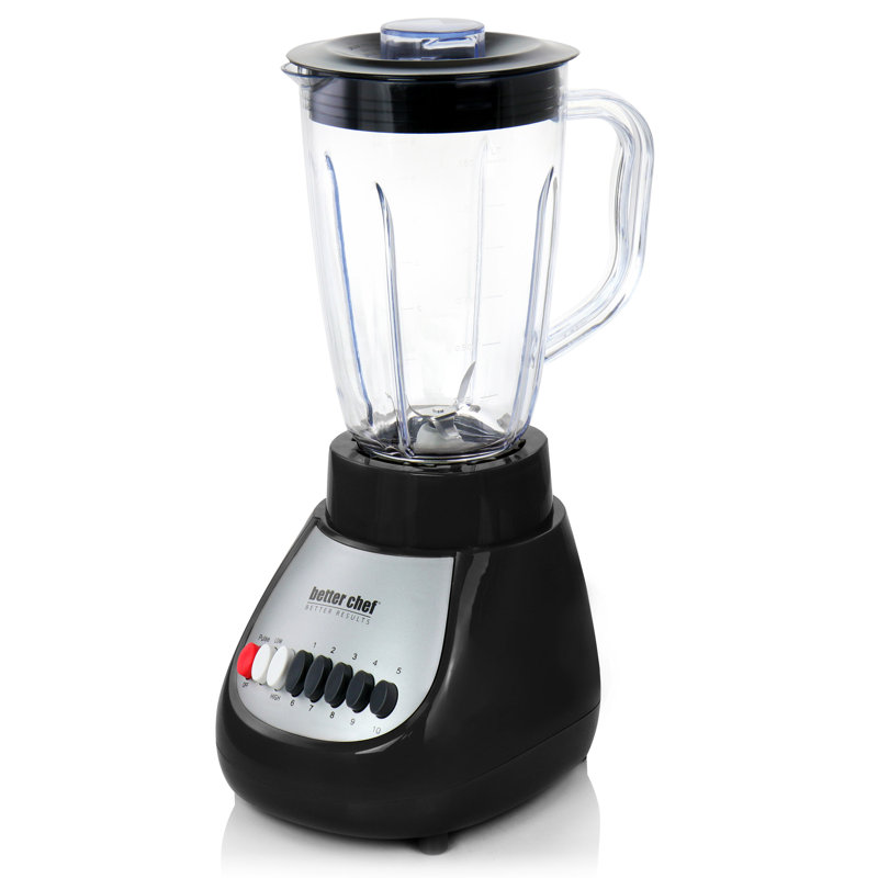 Better Chef 10 Speed 50oz. Countertop Blender, Black