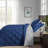 3Pc Size Comforter Set-All Season Reversible Down Alternative Comforter With Two Shams -Quilted Duvet Insert With Corner Tabs - Diamond Stitched Blanket - Breathable, Soft, Fluffy-107168317-107168318