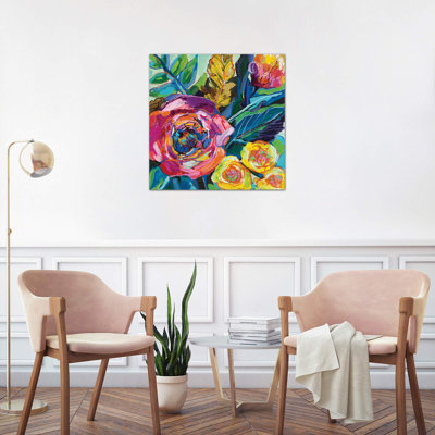 Pop 1 Piece Wrapped Canvas Painting