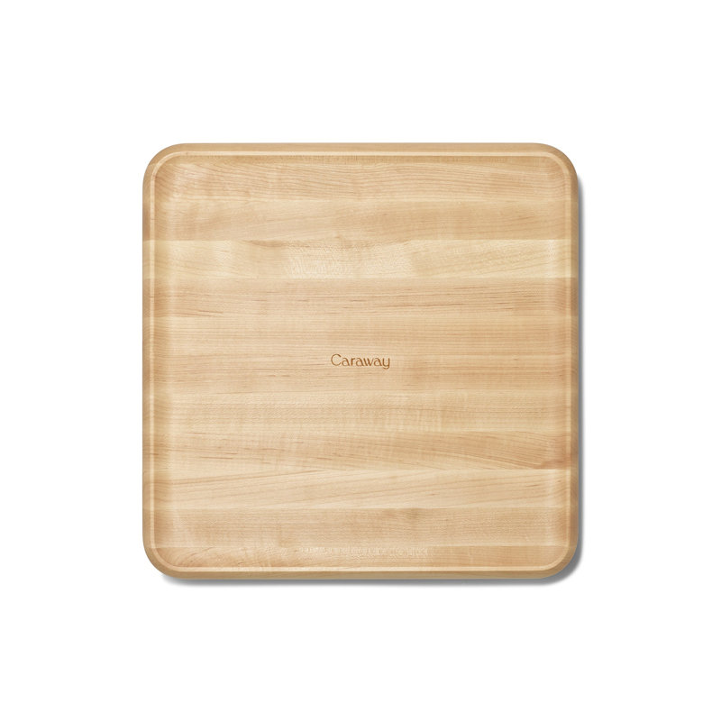 Caraway 12" Prep & Serve Butcher Block, 12 Inch, Maple