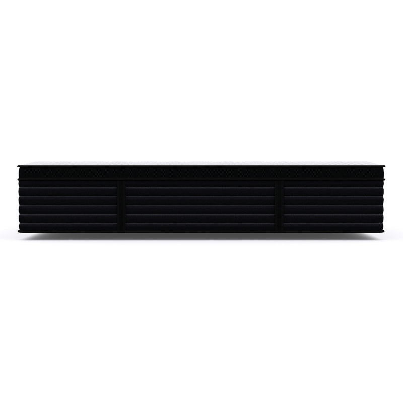 Matelas en latex blanc très grand, ferme 14,5 po, largeur de paquet de 18 po, blanc, profondeur de produit: 84,94 po, 14.14"