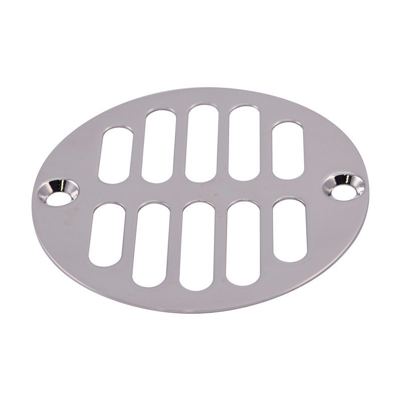 3.5'' W Grid, Polished Chrome