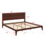 Lit plateforme en bois de bambou-1258200353