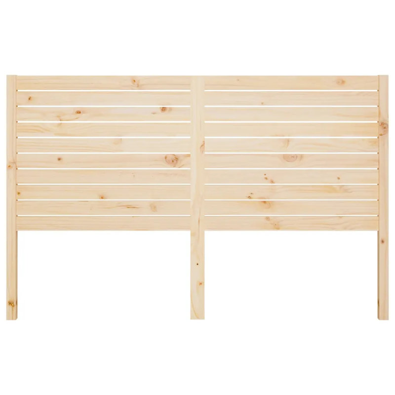 Jamael Solid Wood Headboard, Brown, 206 x 100 cm