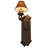 Santa Lucia Iron Candle Wall Light