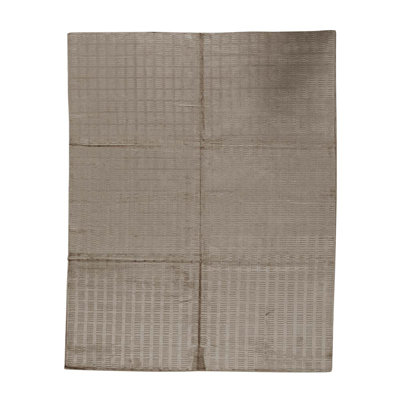 One-of-a-Kind 7'9" X 9'9" Viscose Area Rug in Gray