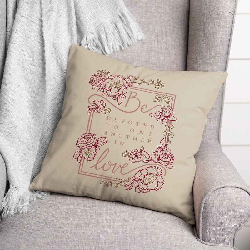  Housse et insert de coussin décoratif en polyester