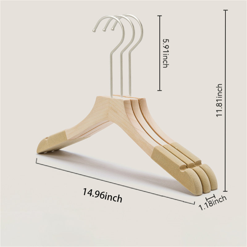 Cintre en bois massif de qualité supérieure, 10