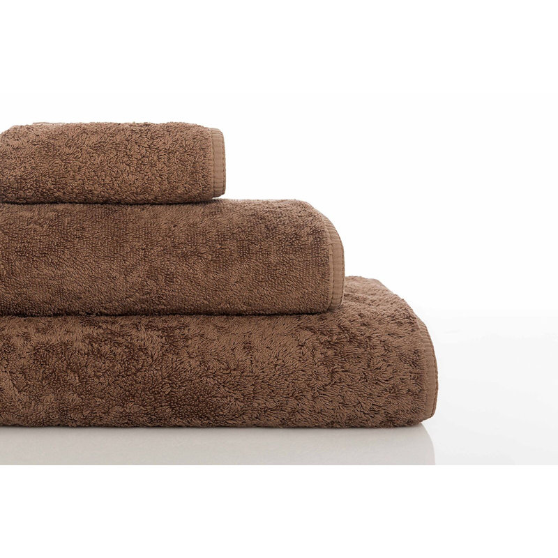 Long Double Loop Hand Towel, 18" W x 30" L, Camel