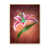 Toile naturelle avec cadre flottant