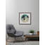 Circle Palms - Single Picture Frame Print-1584180726