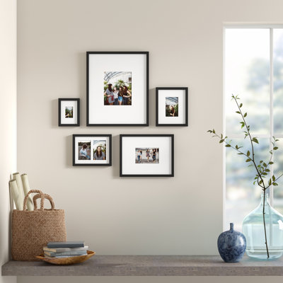 Kinde Matte Picture Frame - Set of 5 with Mat