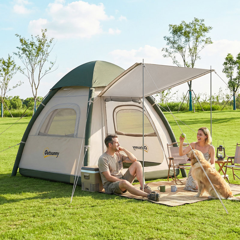 3 Person Tent, Beige