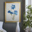 «Blue Blossom Botanical I», peinture sur toile encadrée-861688771-861688773
