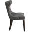 Chaise d'appoint rembourrée Gasia-88525648
