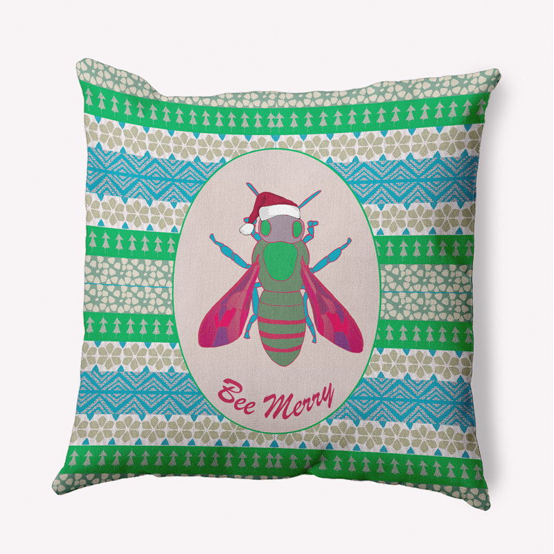 Geometric Reversible Throw Pillow, 26" x 26"