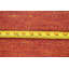Tapis orange en laine Gabbeh noué à la main 6 x 9