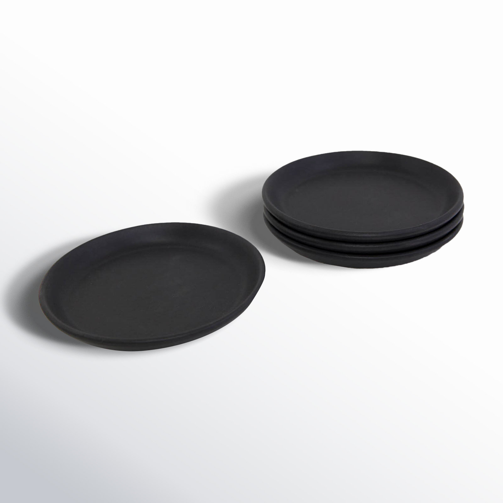 Borgen Bread and Butter Plate, Basalt