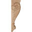 Petit corbeau en bois d'acanthe l 3 1/2 po x P 4 po x H 7 po (paquet de 4)-73642328-73318491