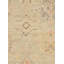 Tapis vert en laine Oushak L.