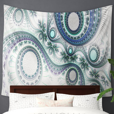 Abstract Polyester Tapestry