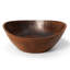 Handcrafted Curved Wooden Salad Bowl - Natural Mango Wood
