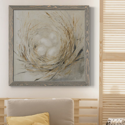 " Nest With Pale Eggs "