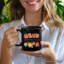 Tasse à fleurs Seeds of Love Mama, cadeau rétro pour mères sentimentales avec nom personnalisé