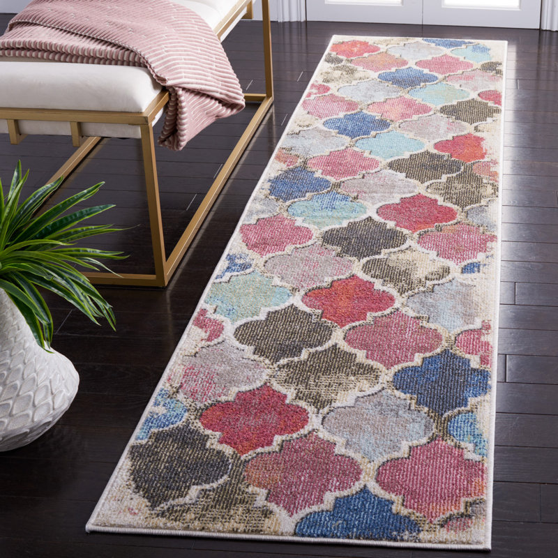Edroy 500 Performance Geometric Rug, Runner 2'2" x 9'