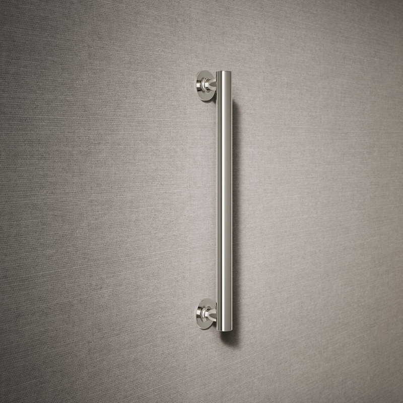 Purist Grab Bar, Vibrant Polished Nickel, 18"W
