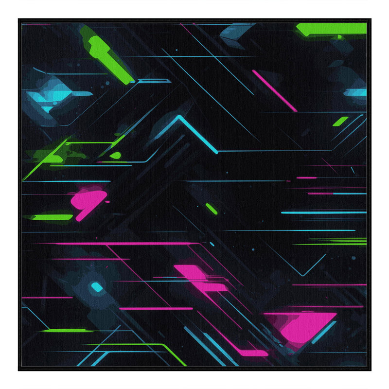 Luminous Spark Rug, Square 8'