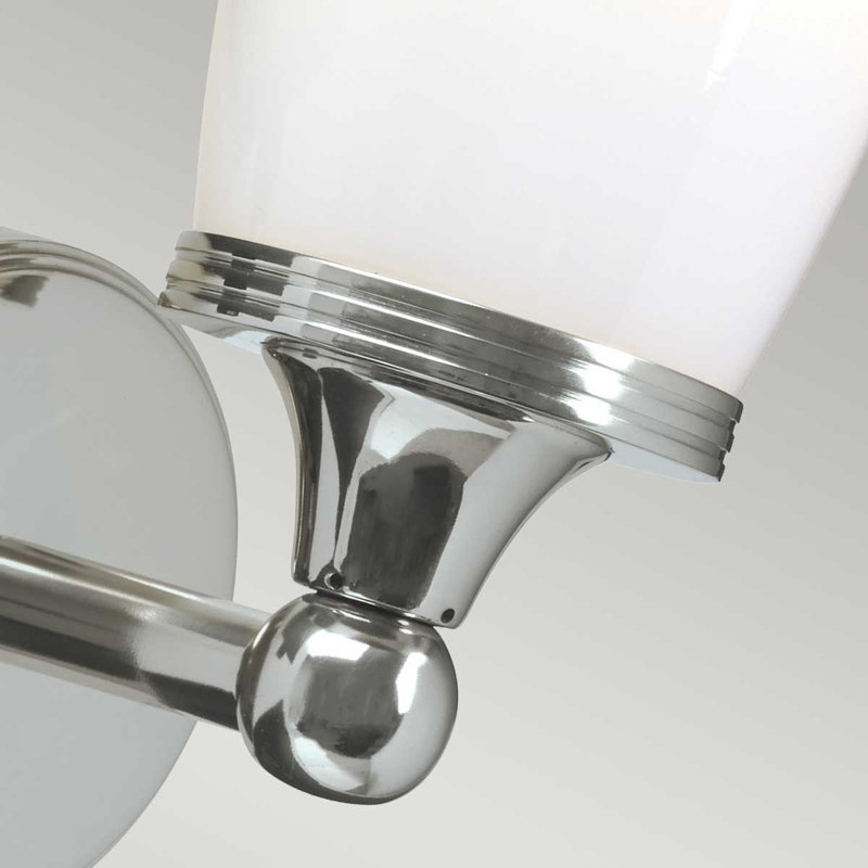 Exchange Dimmable Vanity Light, Polished Chrome