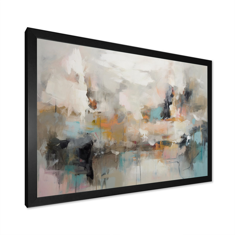 Maryln Serene Waters In Marble III, Cadre photo noir, H 12 po x l 20 po x P 1 po